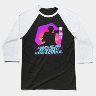 Irregular Magic Highschool - Vaporwave Baseball T-Shirt